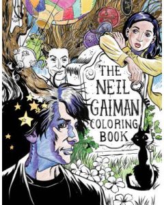 The Neil Gaiman Coloring Book: Coloring Book for Adults and Kids to Share