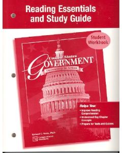 United States Government Reading Essentials and Study Guide Student Workbook