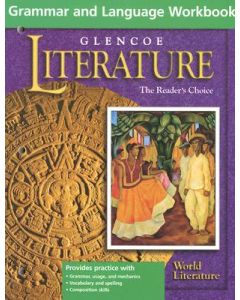 Glencoe Literature: World Literature: Grammar and Language Workbook