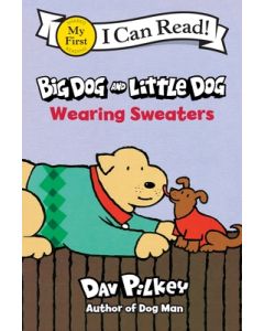 Big Dog and Little Dog Wearing Sweaters