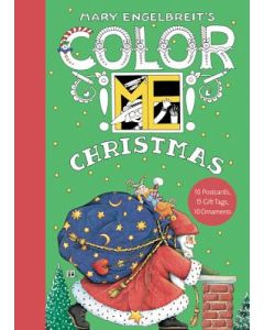 Mary Engelbreit's Color Me Christmas Book of Postcards: A Christmas Holiday Book for Kids