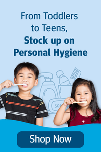 Stock up on Personal Hygiene Shop Now